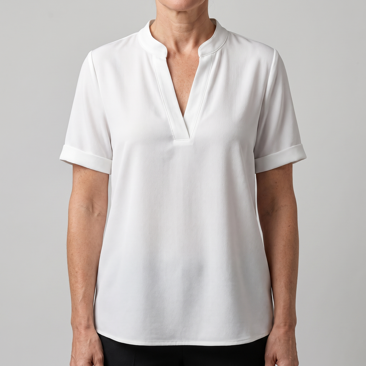 BLOUSE COL V BEATRICE