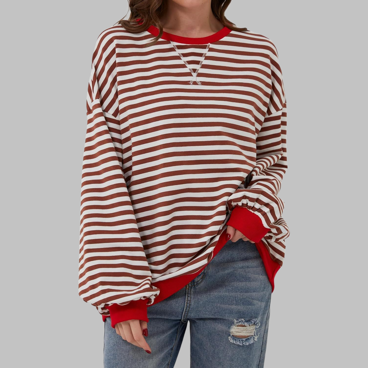 PULL RAYÉ ELARA