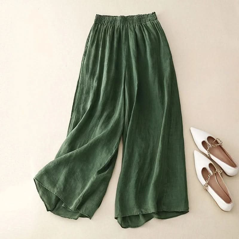 PANTALON EN LIN NICOLÉ