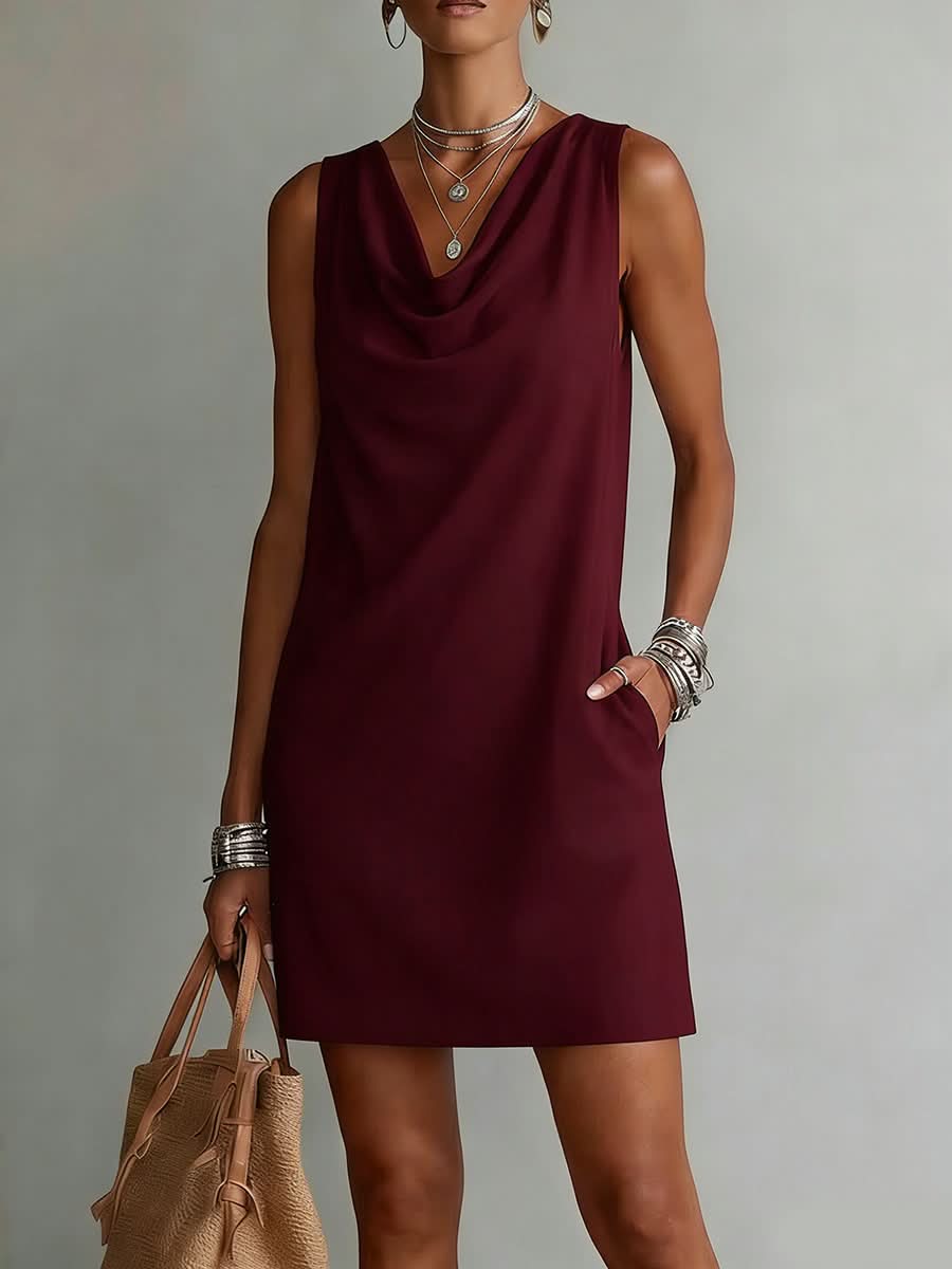 ROBE DRAPÉE ELEANOR