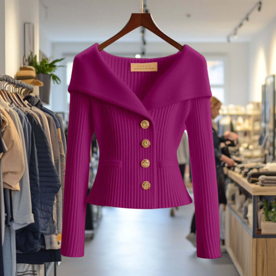 CARDIGAN EN MAILLE ELARA