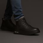 BASKETS EN CUIR SOREN