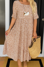 ROBE MIDI ÉLÉGANTE LIVIA