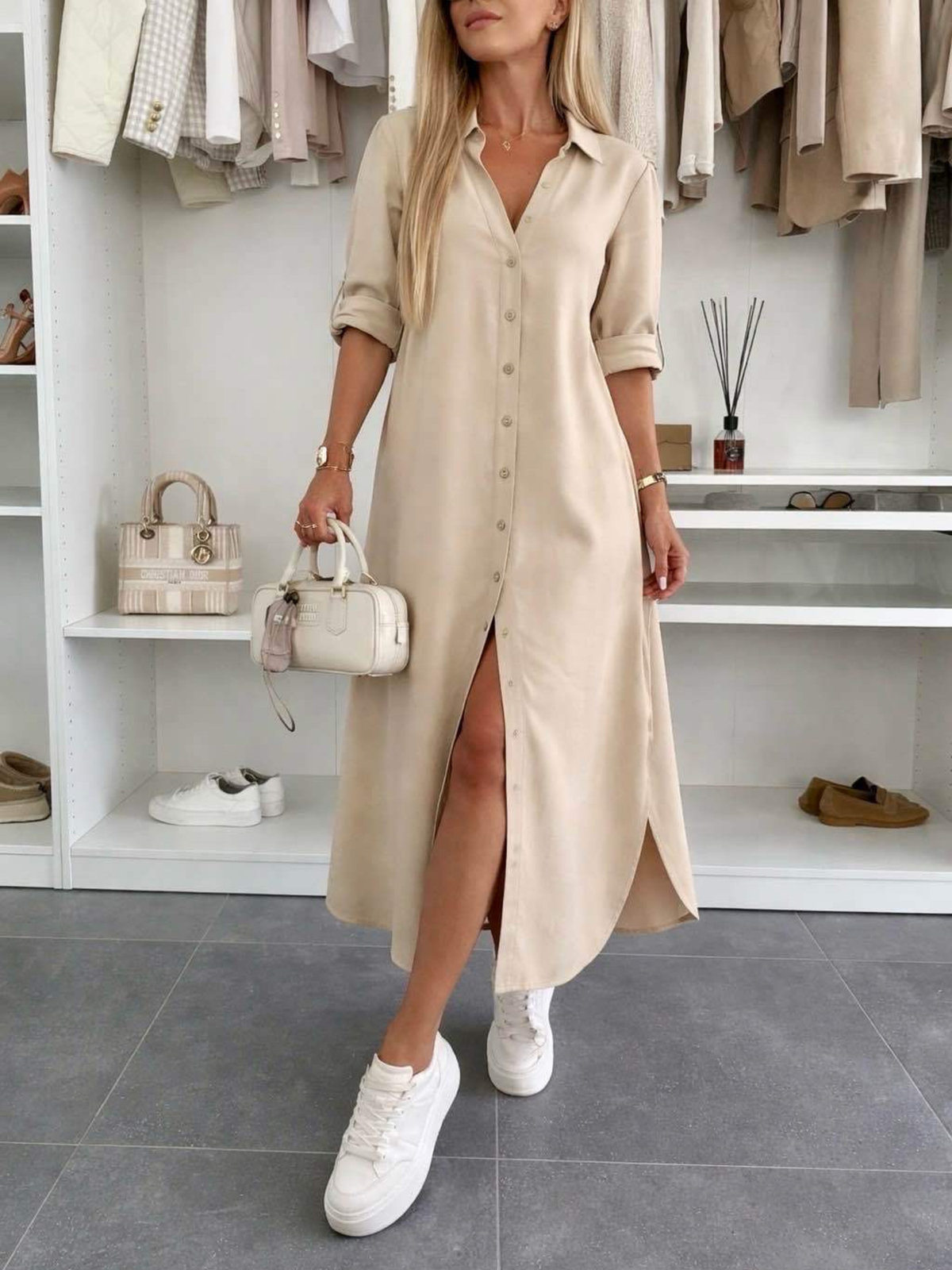 ROBE BOUTONNÉE IVY