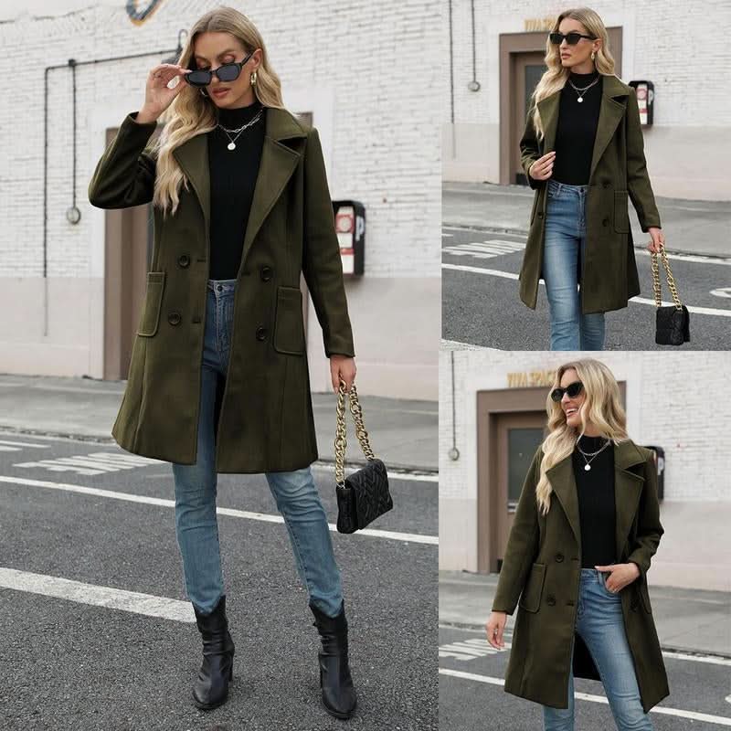 MANTEAU EN LAINE ELOWEN