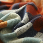 PULL EN LAINE MÉRINOS À CARREAUX EMMA