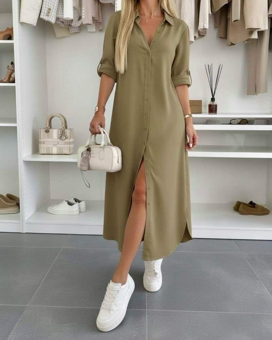 ROBE BOUTONNÉE IVY
