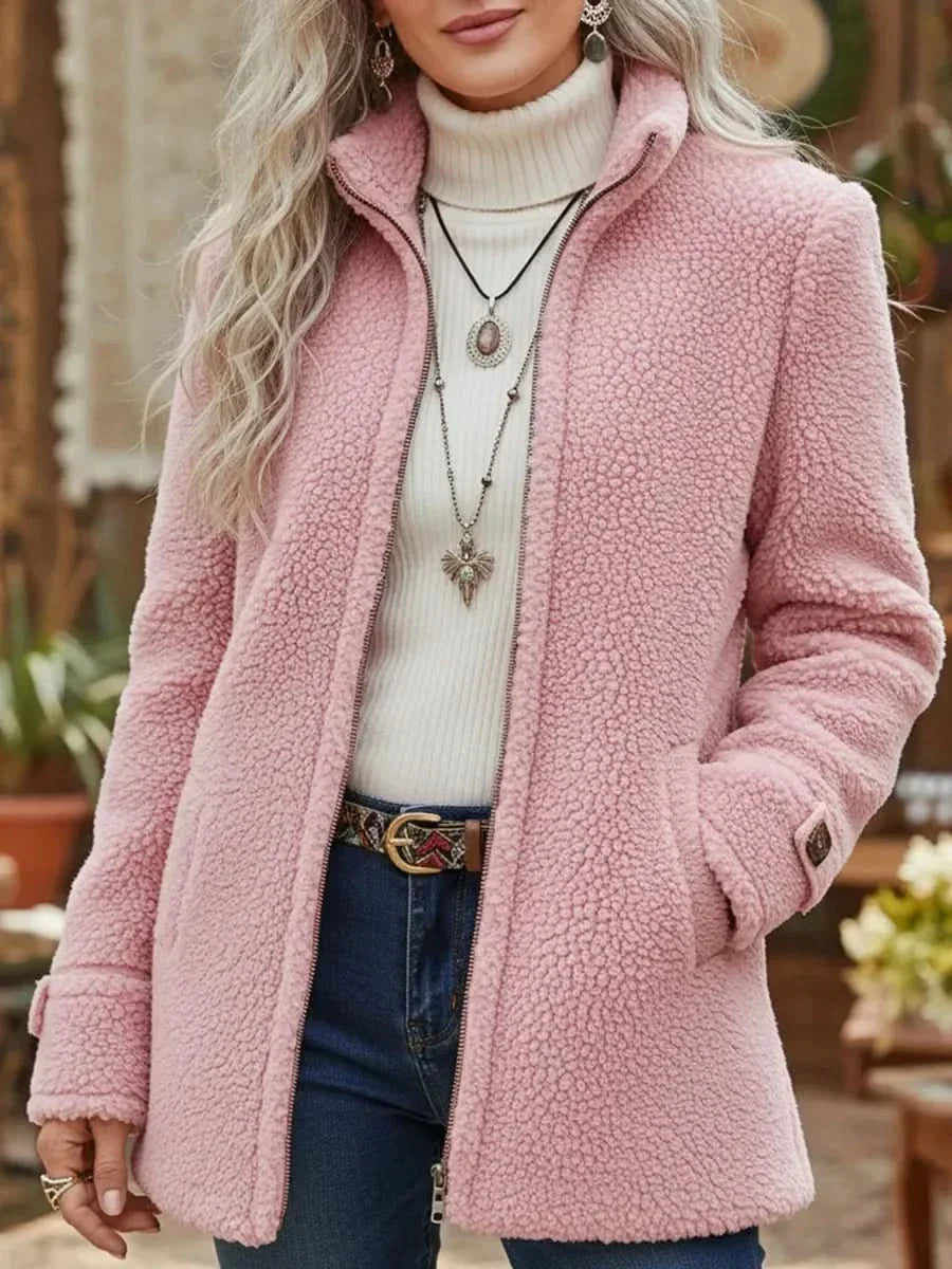 VESTE EN LAINE D'AGNEAU SOPHIA