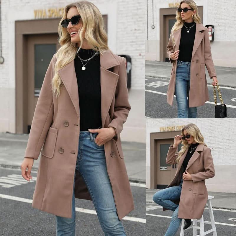 MANTEAU EN LAINE ELOWEN
