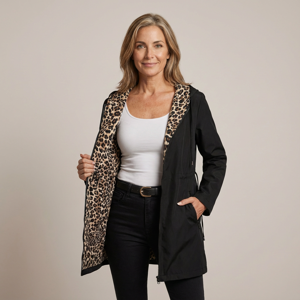 MANTEAU DE LAINE DOUBLE-FACE ELIN
