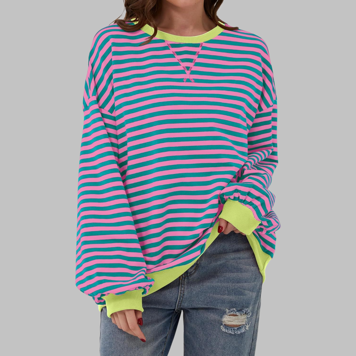PULL RAYÉ ELARA