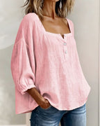 BLOUSE FLORENCE À MANCHES BOUFFANTES