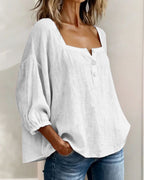 BLOUSE FLORENCE À MANCHES BOUFFANTES