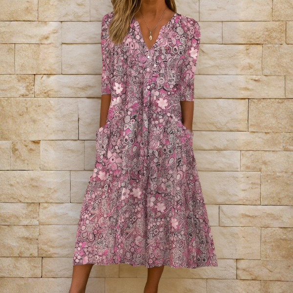 ROBE LIORA LUXE COL EN V