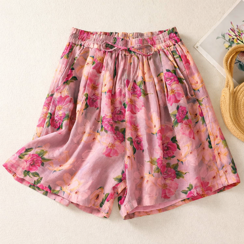 SHORT EN LIN LIGHTLUXE