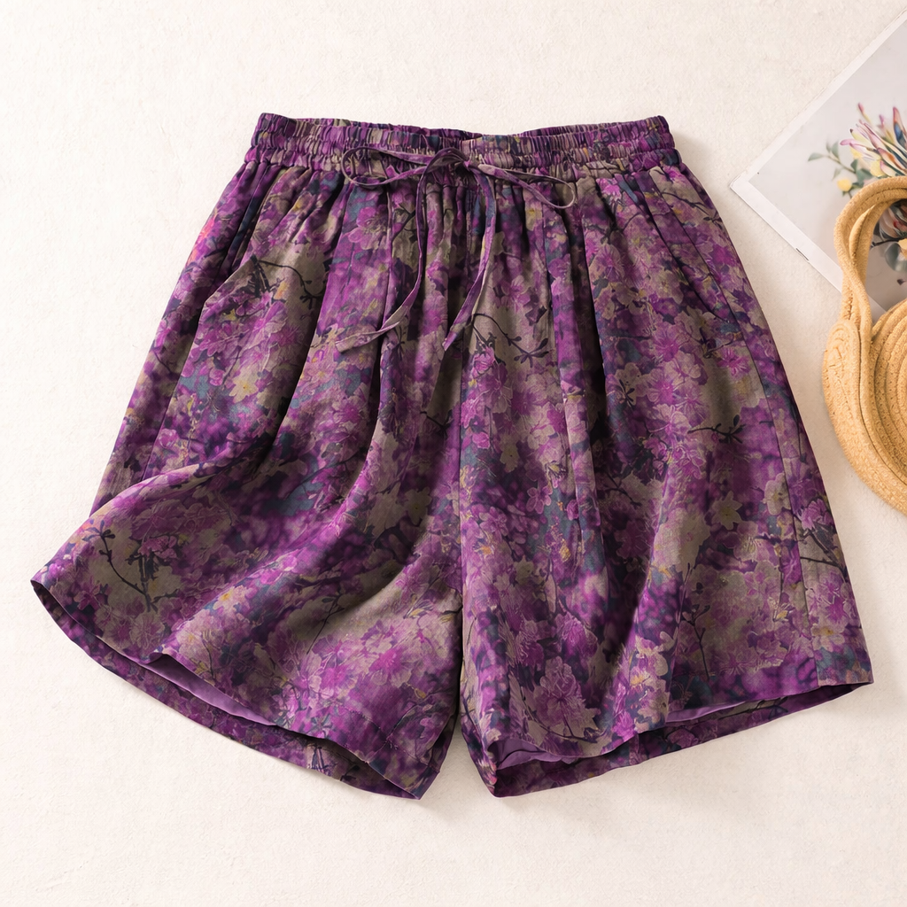 SHORT EN LIN LIGHTLUXE
