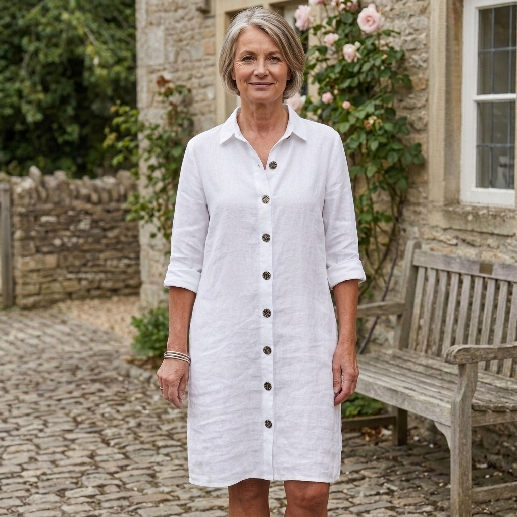 ROBE CHEMISE BOUTONNÉE HOLLINMERE