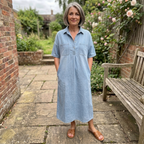 ROBE CHEMISE EN JEAN ROXLEY