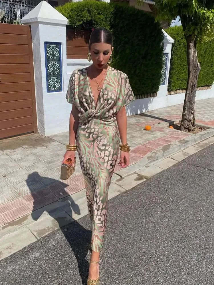 ROBE MIDI FLORENCE EN CUIVRE