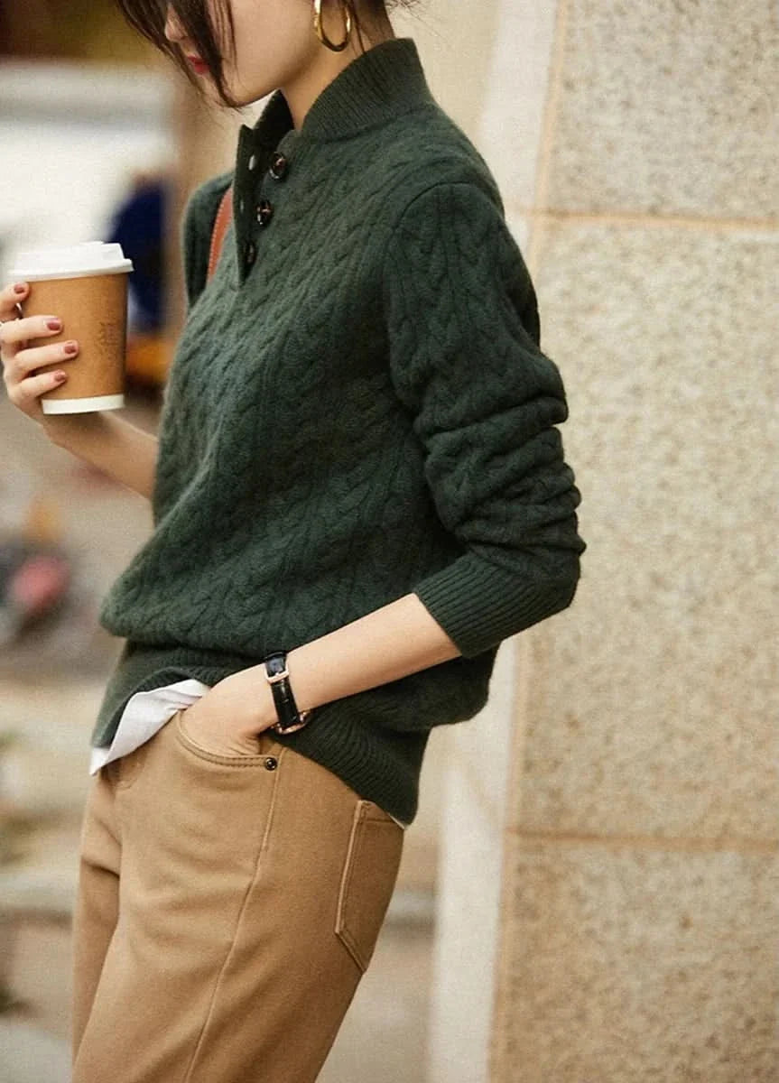 PULL EN CACHEMIRE CELESTE