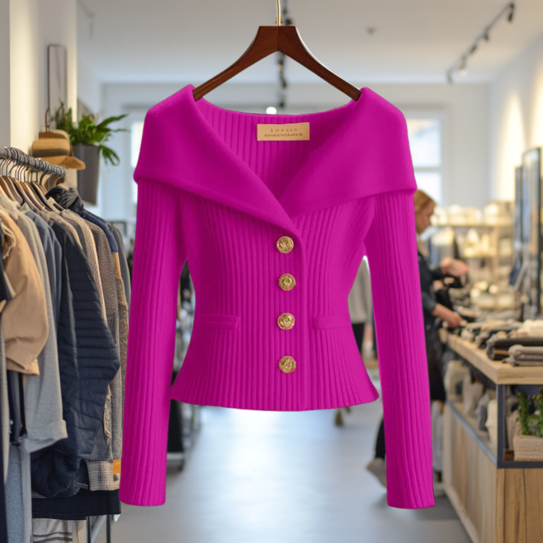 CARDIGAN EN MAILLE ELARA