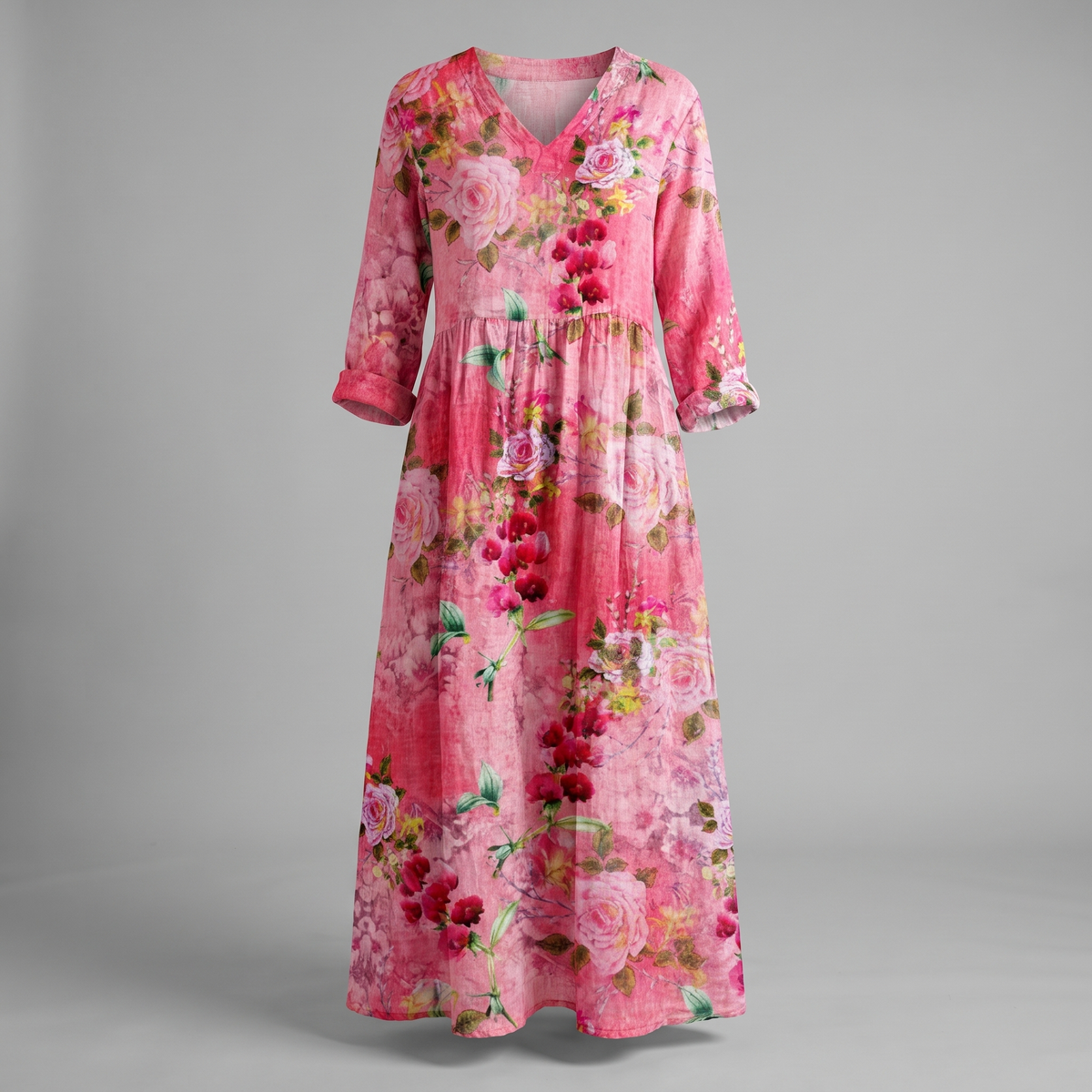 ROBE MIDI ALINA BLOSSOM