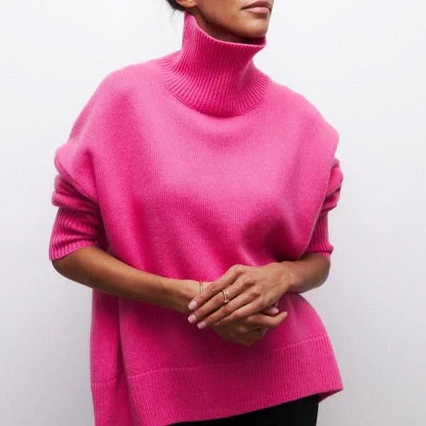 PULL ARIA COL ROULÉ OVERSIZE