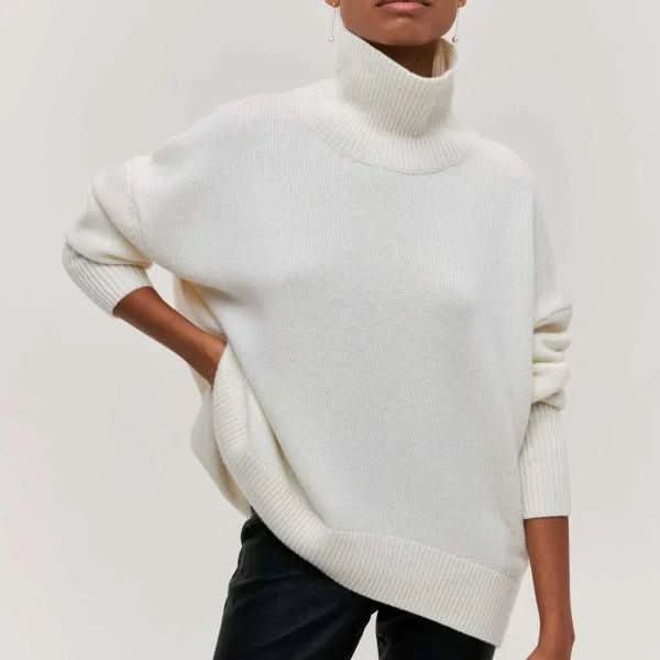 PULL ARIA COL ROULÉ OVERSIZE