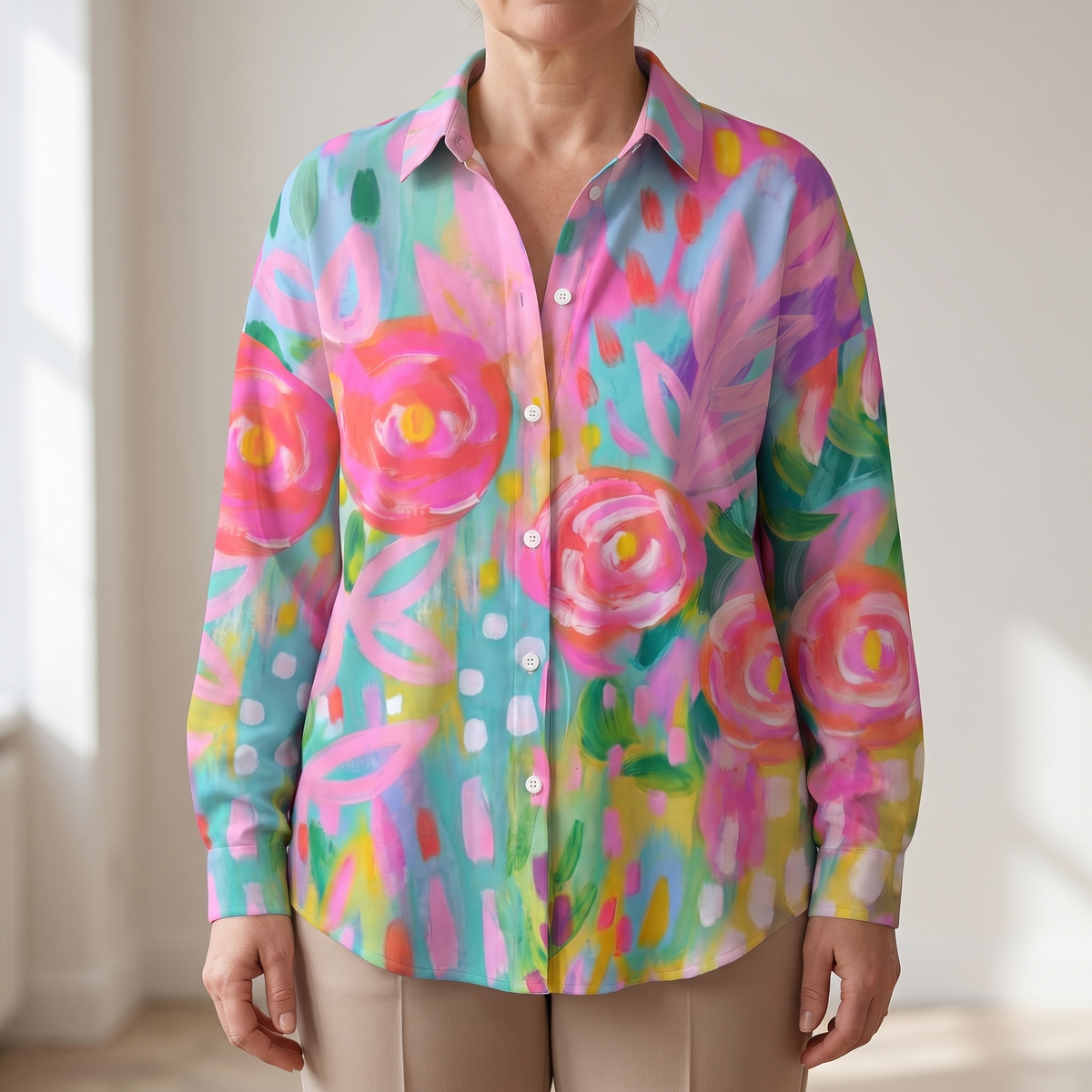 CHEMISIER AMARA COLORBURST