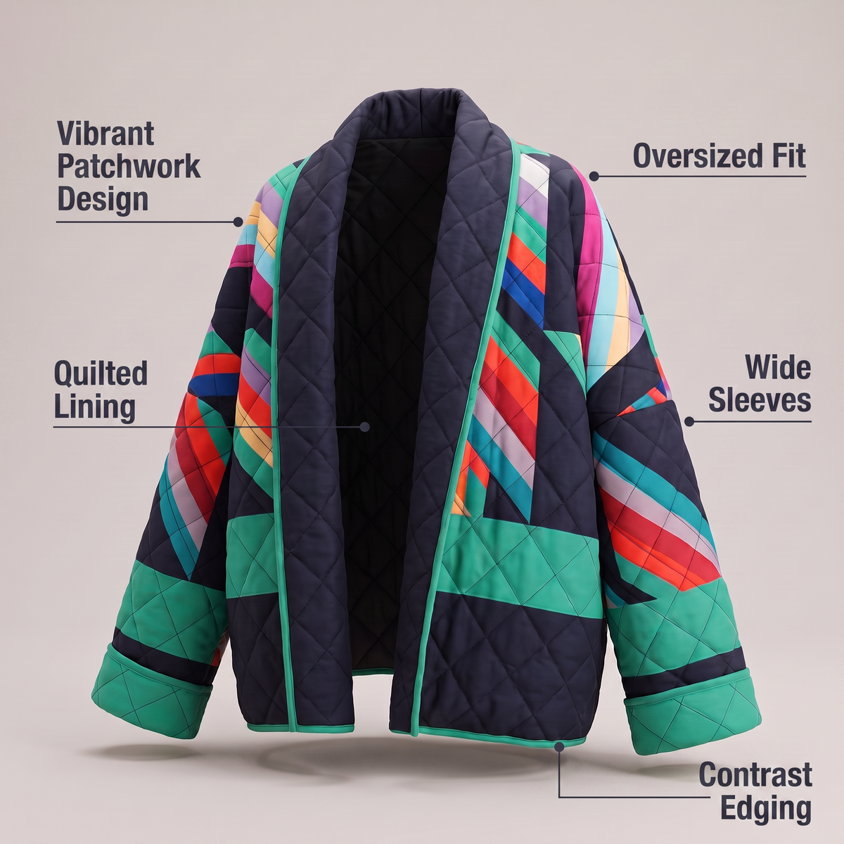 MANTEAU ARIA RÉTRO REVIVAL