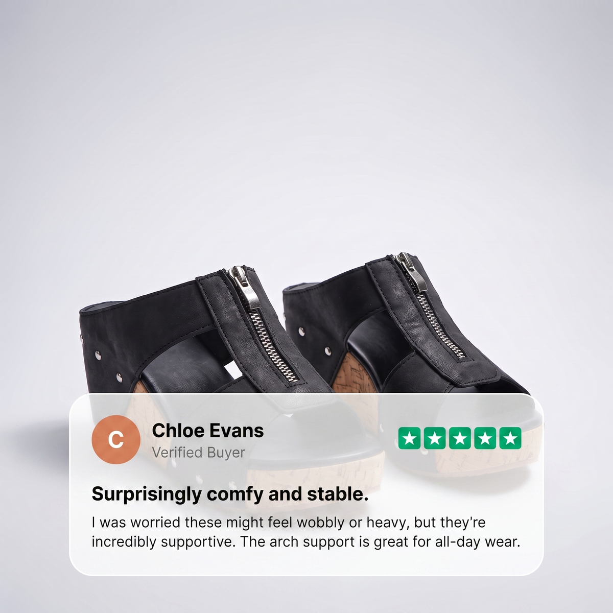 SANDALES ORTHOPÉDIQUES ZIPPÉES ARIA