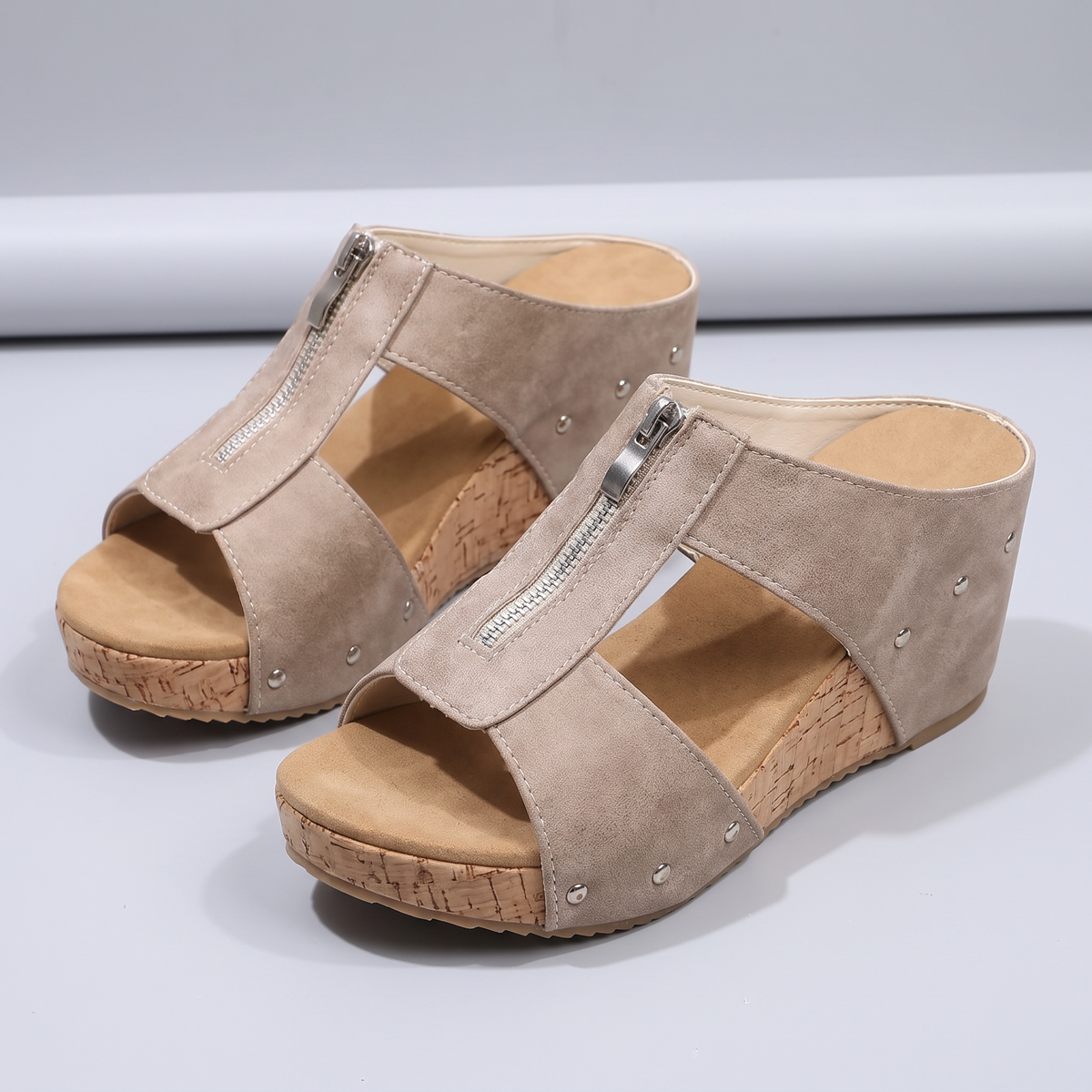 SANDALES ORTHOPÉDIQUES ZIPPÉES ARIA