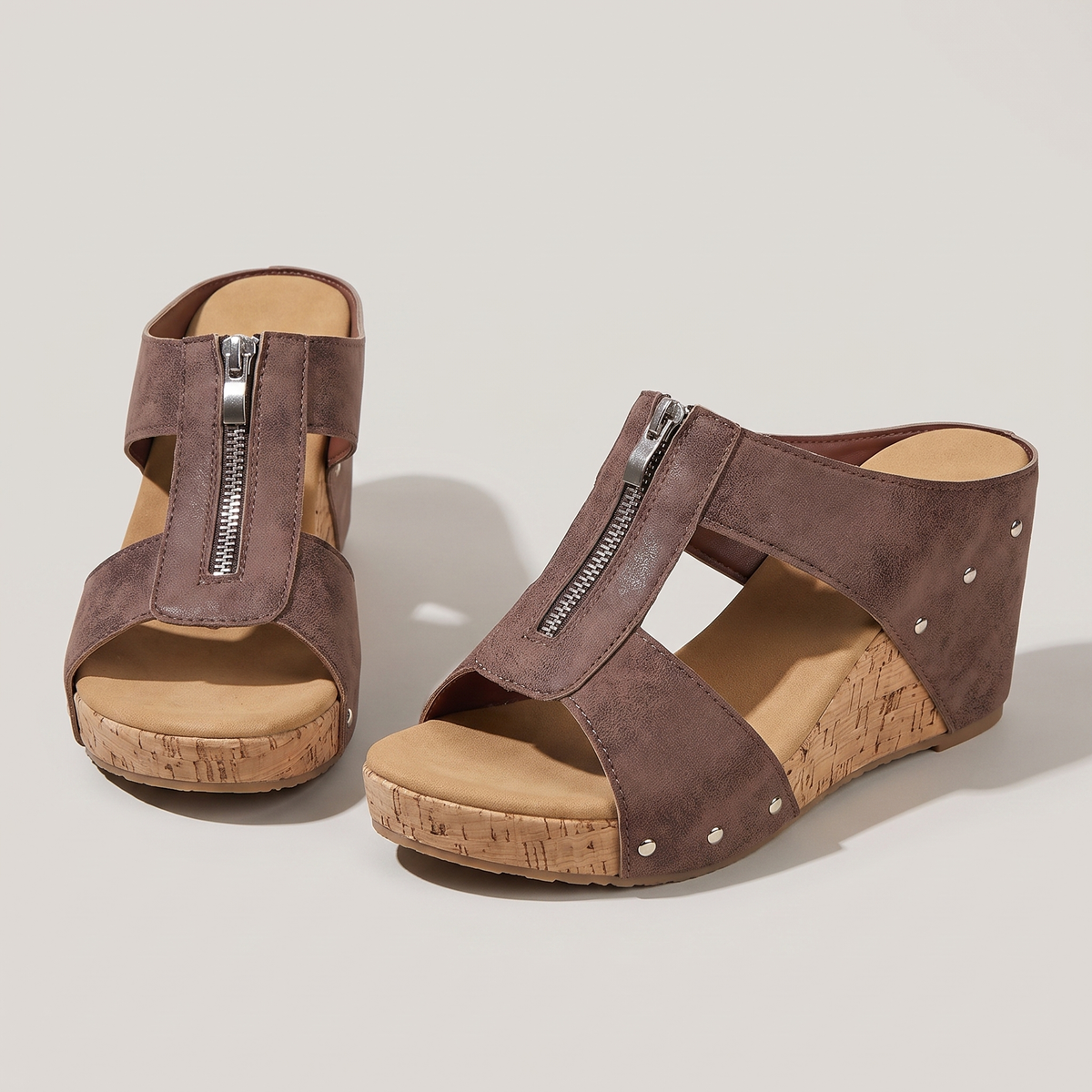 SANDALES ORTHOPÉDIQUES ZIPPÉES ARIA