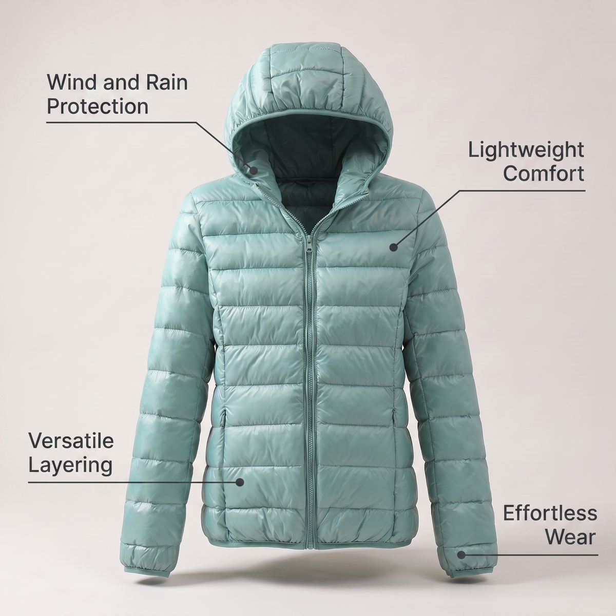 Veste coupe-vent AURORA