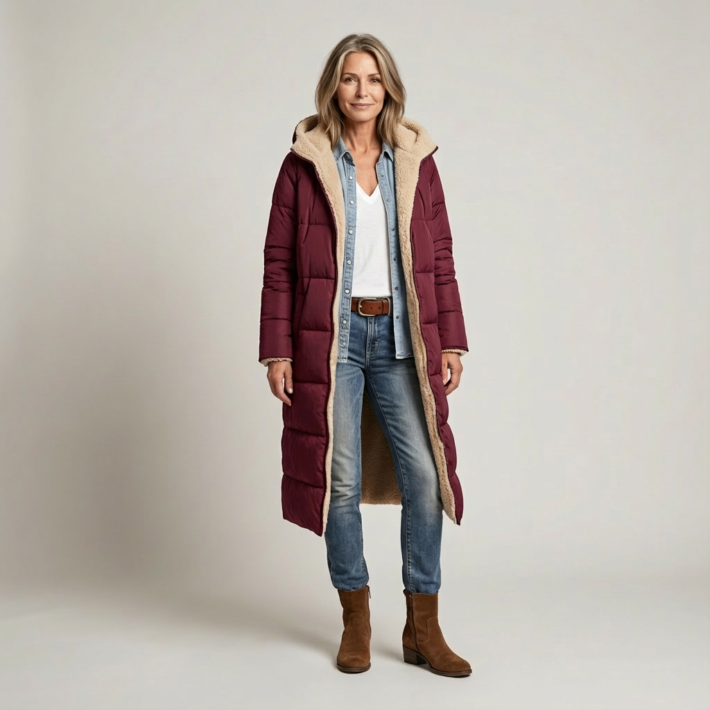 MANTEAU DOUBLE FACE NOA