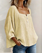 BLOUSE FLORENCE À MANCHES BOUFFANTES