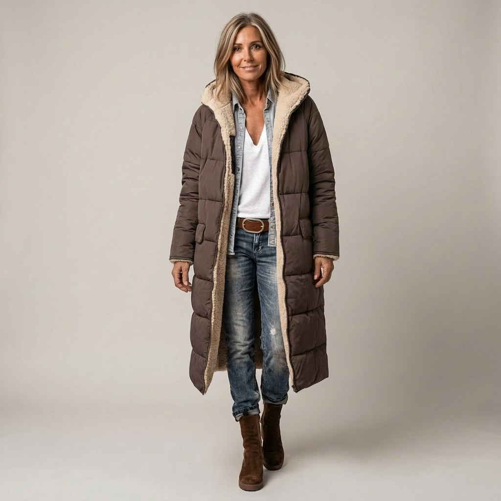 MANTEAU DOUBLE FACE NOA