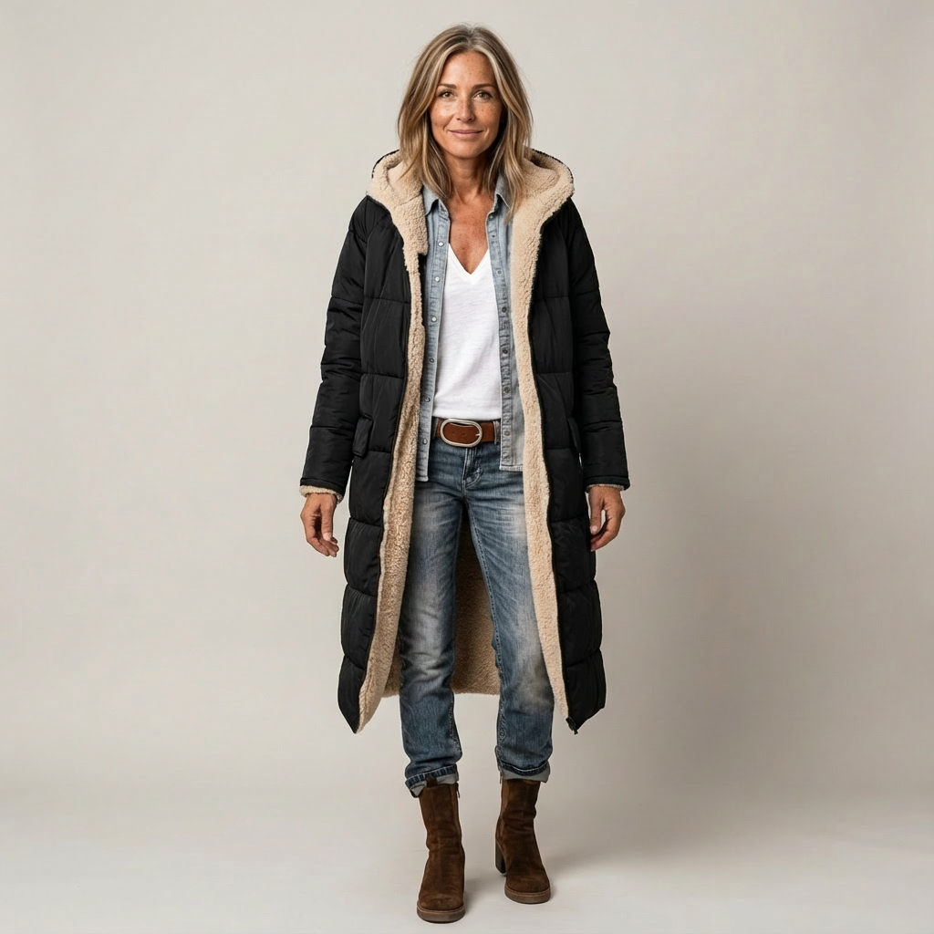 MANTEAU DOUBLE FACE NOA