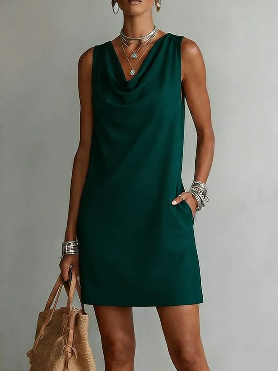 ROBE DRAPÉE ELEANOR