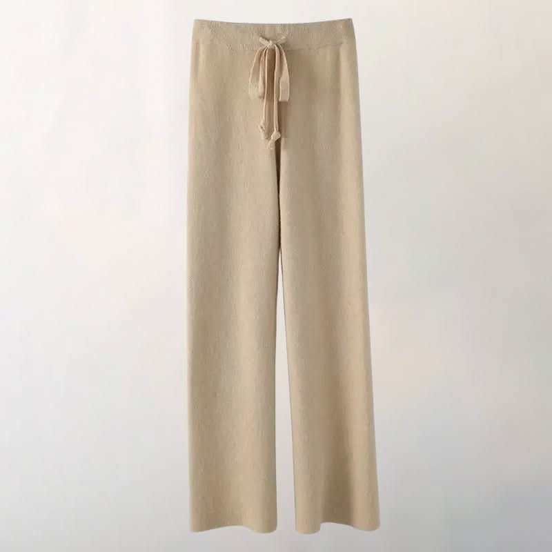 PANTALON EN MAILLE LÉGÈRE CHLOÉ ROUSSEAU