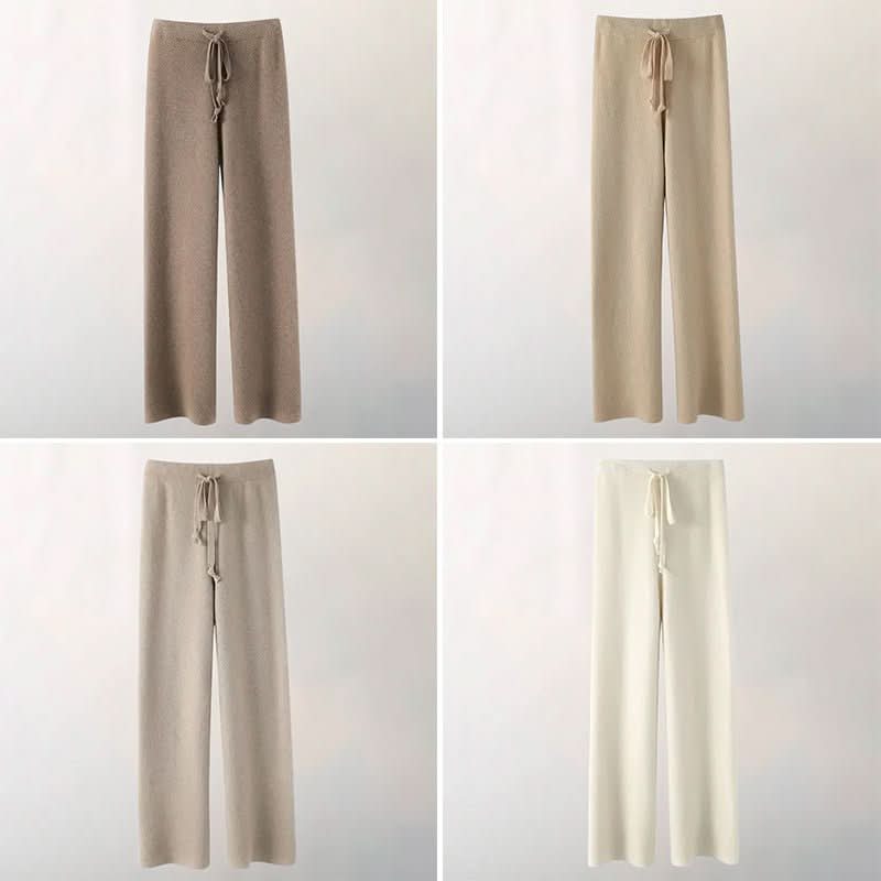 PANTALON EN MAILLE LÉGÈRE CHLOÉ ROUSSEAU