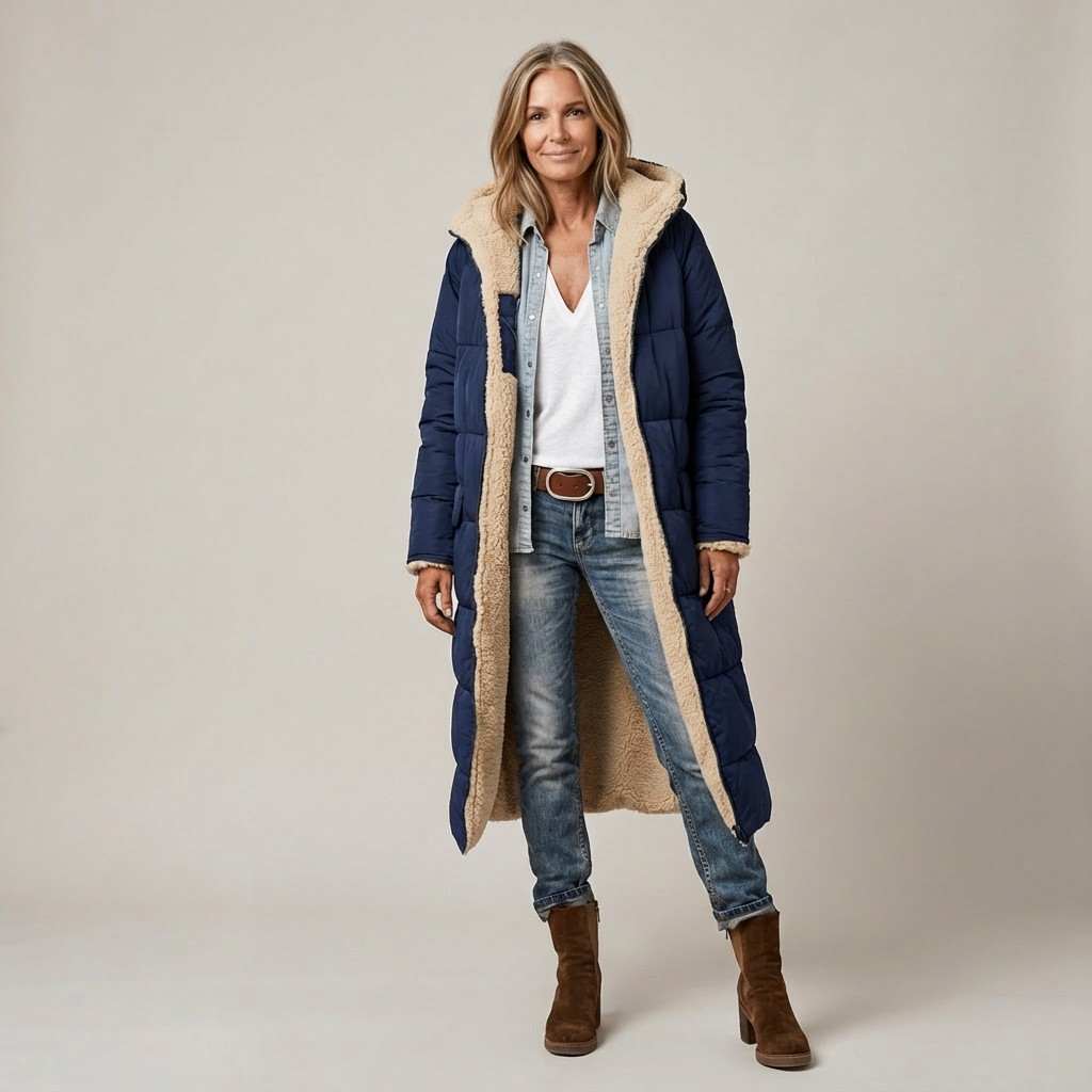 MANTEAU DOUBLE FACE NOA
