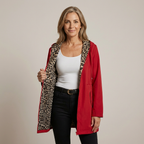 MANTEAU DE LAINE DOUBLE-FACE ELIN