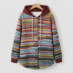 MANTEAU À CAPUCHE EN TARTAN HIGHLAND
