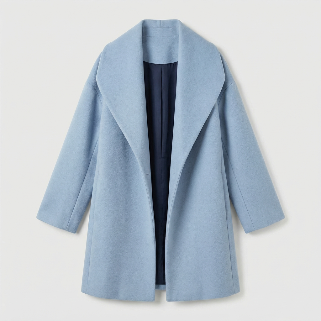 BLOUSON EN LAINE LUXUEUX COUPE-VENT EMMA