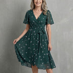 ROBE LUNETH FLUIDE EN V