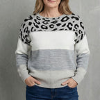 VELORA LEOPARD LUXE SWEATER