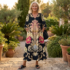 ROBE ÉLÉGANTE À IMPRIMÉ FLORAL MARIS