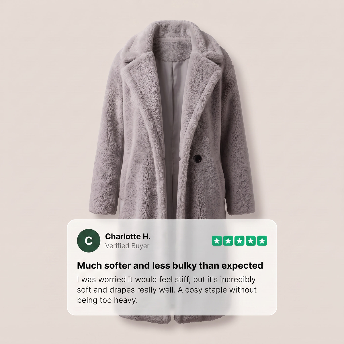 MANTEAU TEDDY ASHFORD