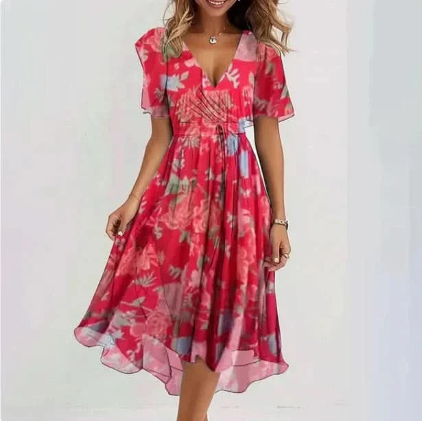 ROBE LUNETH FLUIDE EN V